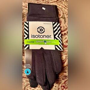 Women's isotoner gloves 
Smart Touch - Black 
 size small